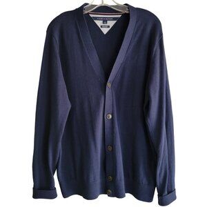 Tommy Hilfiger Men's Pima Cotton Cardigan Sweater Size L